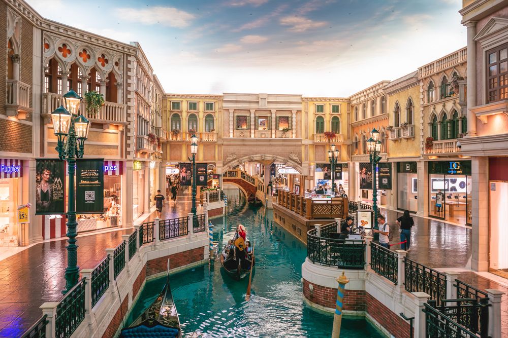 The Venetian Shopping Arcade